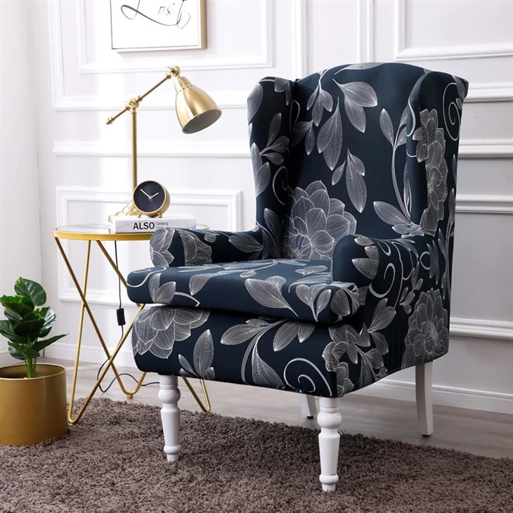 Wing Back Armchair Cover Wing Back Armchair Cover